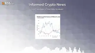 CHART: Was Biden or Trump better for bitcoin?