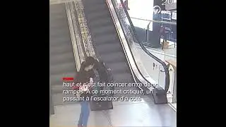 Porter secours &agrave; une fillette train&eacute;e par escalator #enqu&ecirc;te #reportage #doc #investigation #arte