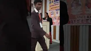 Seminar presentation in Sinha College l SBPSMC l@anchorshreyagupta #seminar #sinhacollege #SBGC