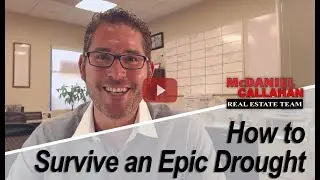 Bay Area Real Estate Agent - How to Survive an Epic Drought