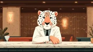 Leopard Lounge 🎷 | Classy LoFi Jazz for Late Night Productivity