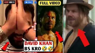 Full Video :-Rohit Sharma Funny Reaction On David Warner Pathan Look Viral Video ||