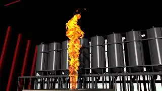 TFD Simulation Of Sooty Fire
