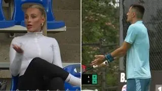 When Bernard Tomic ABANDONED A Match After on-court FIGHT With His GIRLFRIEND