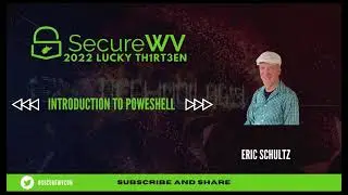 Eric Shultz - Introduction to Powershell - LUCKY TH1RT3EN