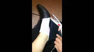 Cutting new boots