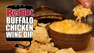 Superbowl Snack #2:  Frank's Buffalo Chicken Wing Dip Recipe  |  HellthyJunkFood