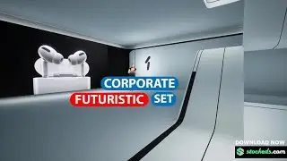 CORPORATE VIRTUAL PRODUCTION SET | AXIMMETRY UNREAL ENGINE 4 ZERO DENSITY