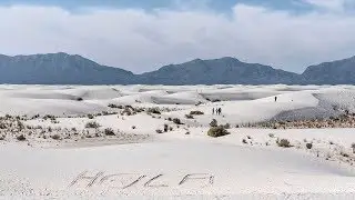 White Sands 4K, Белая пустыня 4К