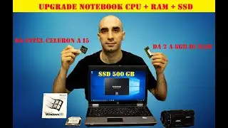 Upgrade Pazzesco su vecchio Notebook HP + Windows 10