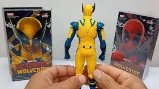 wolverine & deadpool zd toys #unboxing gran figura a bajo costo