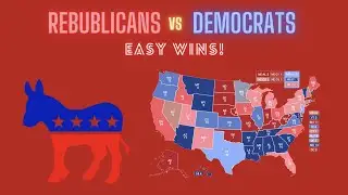 The EASIEST Pathway For Democrats/Republicans to win in 2024