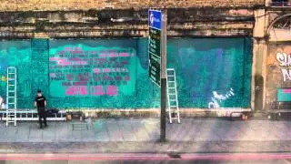 Best Friend (London Mural Time-Lapse)