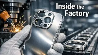 How iPhone 15 Pro Titanium Frames Are Mass Manufactured Step-by-Step Inside the Factory