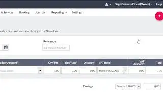 Sage Business Cloud Accounting (UK and Ireland) - Creating a credit note