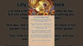 Lily and magic clock || short English story