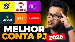 QUAL MELHOR CONTA PJ? Saiba o melhor banco para abrir conta banc&aacute;ria PJ - ATUALIZADO