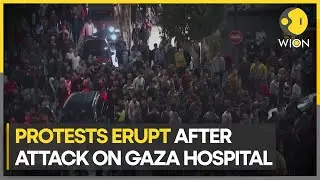 Israel-Palestine War: International condemnation after Gaza hospital strike | WION