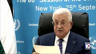 Президент Палестины осудил ХАМАС и призвал к прекращению войны в своем выступлении в ООН