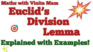 🔥 Master Euclid&rsquo;s Division Lemma in Minutes! 💡 (Easy Tricks Inside!)