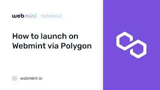 Webmint Tutorial: How to Launch on Webmint via Polygon