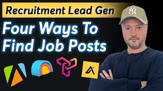 Clay.com Recruiting // 4 Ways to Find Jobs (Clay Apollo.io Apify Trigify.io)