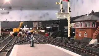 OO Gauge Class 66  with real sound overdub.for a laugh