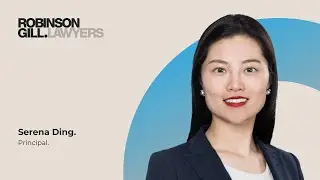 Serena Ding, Principal - Robinson Gill Lawyers (CH)