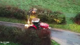 RAINED OFF, ANOTHER BIG TRACTOR RUN, FLYING FARM TOUR!