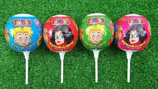 Top 5 Satisfying Video ASMR Lollipops Chocolate and Gummy Candy Unboxing Video Most Popular Candy.