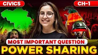 Power Sharing | Most Important Questions in 5 Minutes! 🔥| Class 10 Civics | Varsha Mam