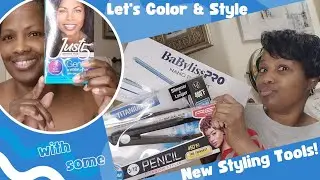 Color & Style w/Kiss Pro Titanium and BaByliss Pro flat iron