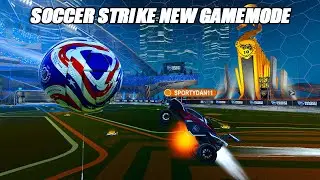 The *NEW* Soccer Strike Game Mode Is Actually Really Fun! - Rocket League Gameplay