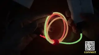 Super cool RGB light effect iphone/Typec mobile phone charging data cable