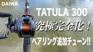 タトゥーラ300の巻取り性能UP！ベアリング追加カスタム！