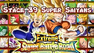 Stage 39 of ESBR Super Saiyans Category (Dragon Ball Z Dokkan Battle)