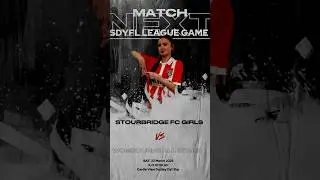 Next Game 💪#nextgame #stourbridgefc #grassroots #ladiesfootball #girlsfootball #unleashingpower