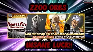 Heart and Fire (Re-run) 2022 Summons!! Bleach Brave Souls