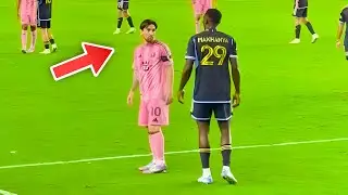 Lionel Messi Fights With Philadelphia Union Player After Getting Pushed