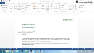 MS Word auto text