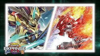 Digimon TCG Showcase BT17 Deck Rapidmon X vs Shinegreymon
