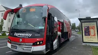 A Ride On Bus Eireann/Expressway Route 23 Towards Sligo Bus Station. (VE1)