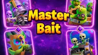 Master Bait players are making me RAGE! #clashroyale #clashroyalegameplay#supercell#clash#crl 