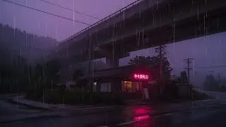 Tokyo Rain After Midnight (90s) — Nostalgic Lofi Beats for Deep Focus (BGM)