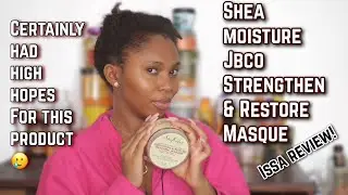I TRIED SHEA MOISTURE JAMAICAN BLACK CASTOR OIL MASQUE !!! REVIEW &  FIRST IMPRESSION 💁🏻&zwj;♀️💁🏻&zwj;♀️