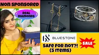 Latest Designer Gold Earrings, Rings, Chain, Pendants WITH PRICE | Bluestone Jewellery Review |