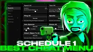 **Undetected** Schedule 1 - Best Cheat Menu | Greated Hacks For Schedule1 | Many Functions | FREE