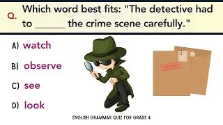 English Grammar Quiz for Grade 4 | 40 Fun Questions to Try!