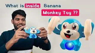 What is inside Dancing Musical Baby Banana Monkey Doll Toy ? Odd Click | Inside Look