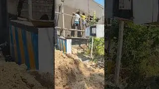 Outer Plastering Work Commercial Building MKM Nagar Phase 2 /NO : 9944257494